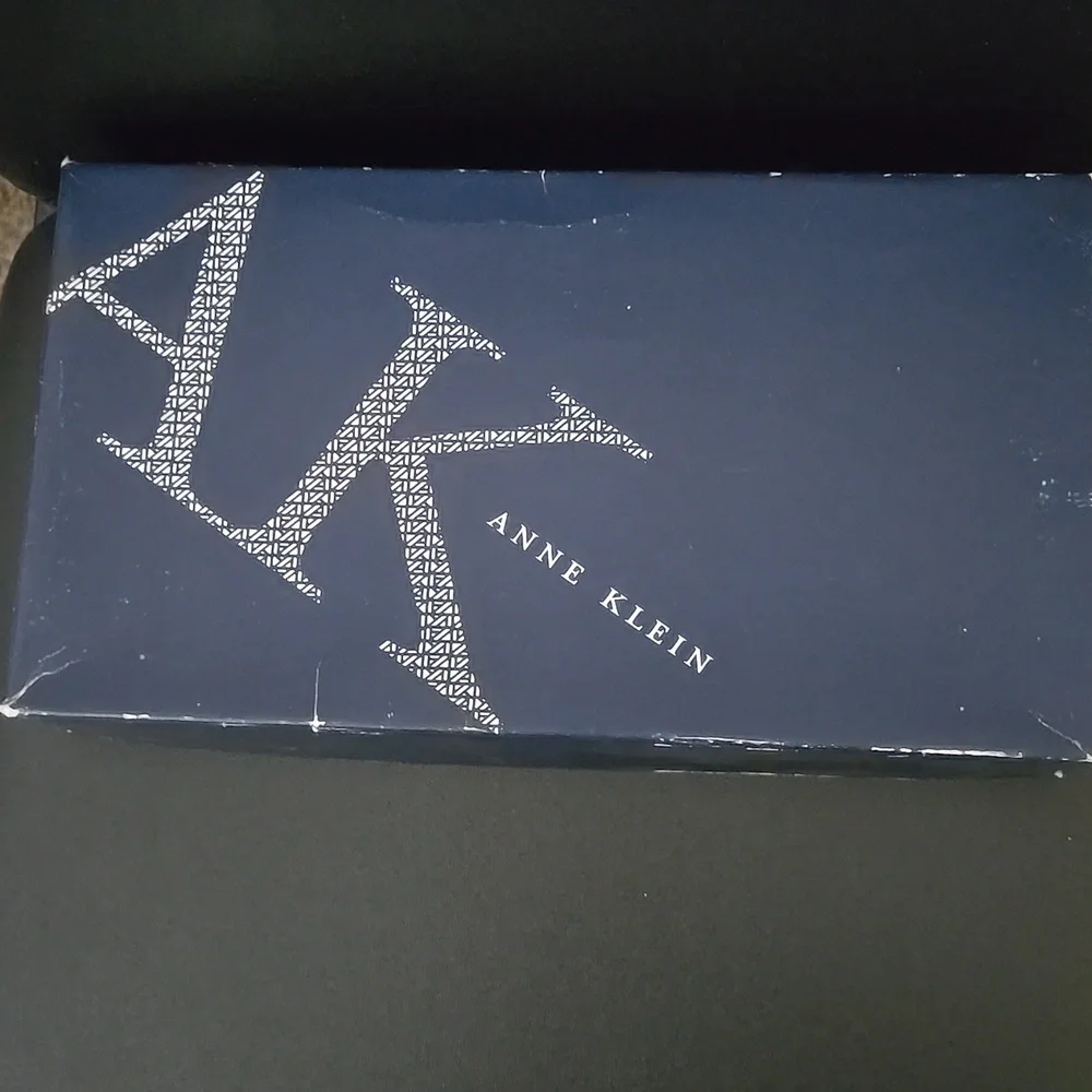 Anne Klein Floral Black and White Heels - Picture 3 of 5